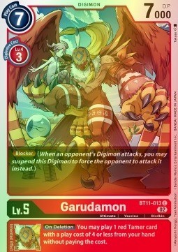 Garudamon (BT11-013) (V.2) - Dimensional Phase (Common) [BT-11-013]