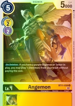 Angemon (BT11-038) (V.2) - Dimensional Phase (Uncommon) [BT-11-038]