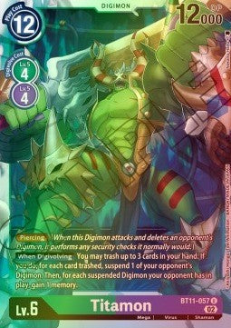 Titamon (BT11-057) (V.2) - Dimensional Phase (Uncommon) [BT-11-057]