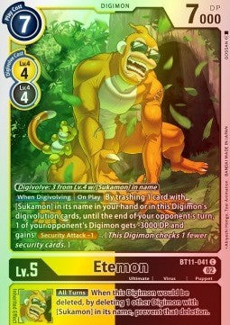 Etemon (BT11-041) (V.2) - Dimensional Phase (Common) [BT-11-041]