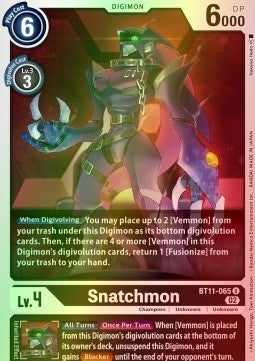 Snatchmon (BT11-065) (V.2) - Dimensional Phase (Uncommon) [BT-11-065]