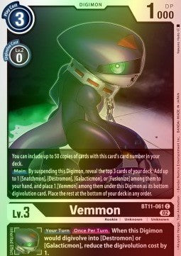 Vemmon (BT11-061) (V.2) - Dimensional Phase (Common) [BT-11-061]