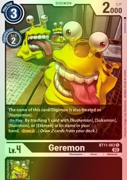 Geremon (BT11-063) (V.2) - Dimensional Phase (Common) [BT-11-063]