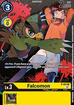 Falcomon (P-081) (V.2) - Promos (Promo) [P-081]