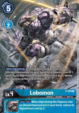 Lobomon (P-030) - Premium Bandai Products (Alternative Art) [PB-XX-P-030]