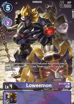 Loweemon (BT7-071) - Premium Bandai Products (Alternative Art) [PB-XX-BT7-071]
