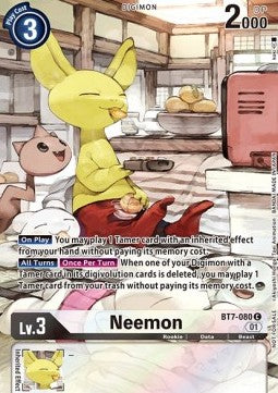 Neemon (BT7-080) - Premium Bandai Products (Alternative Art) [PB-XX-BT7-080]