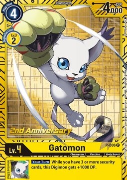 Gatomon (P-006) - Premium Bandai Products (Alternative Art) [PB-XX-P-006]