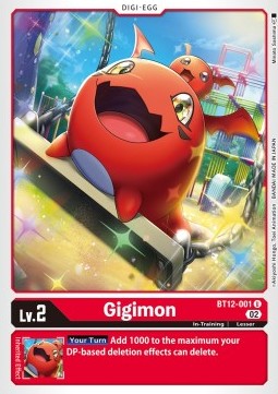 Gigimon (BT12-001) - Across Time (Uncommon) [BT-12-001]