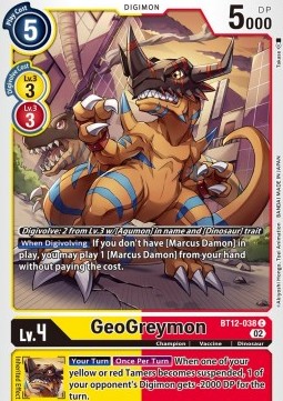 GeoGreymon (BT12-038) - Across Time (Common) [BT-12-038]