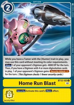Home Run Blast (BT12-103) - Across Time (Common) [BT-12-103]
