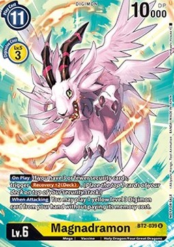 Magnadramon (BT2-039) - Promos: Across Time (Alternative Art) [BT-12P-BT2-039]