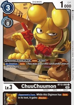 ChuuChuumon (BT12-060) - Across Time (Common) [BT-12-060]