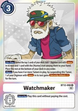 Watchmaker (BT12-098) - Across Time (Rare) [BT-12-098]