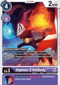Impmon (X Antibody) (BT12-073) - Across Time (Common) [BT-12-073]