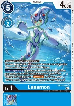 Lanamon (BT12-024) - Across Time (Uncommon) [BT-12-024]