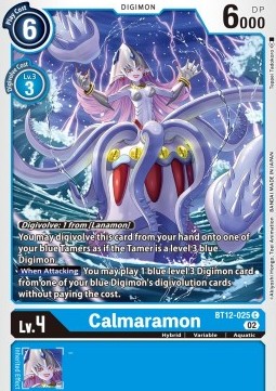 Calmaramon (BT12-025) - Across Time (Common) [BT-12-025]