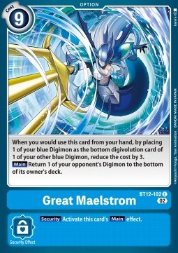 Great Maelstrom (BT12-102) - Across Time (Common) [BT-12-102]