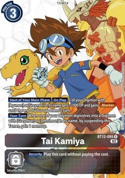 Tai Kamiya (BT12-095) (V.2) - Across Time (Alternative Art) [BT-12-095]