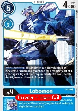 Lobomon (P-030) - Revision Pack (Promo) [RP-P-030]