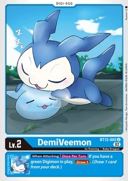 DemiVeemon (BT12-002) - Across Time (Uncommon) [BT-12-002]