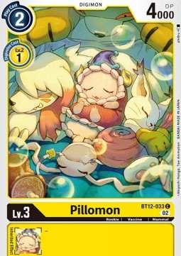 Pillomon (BT12-033) - Across Time (Common) [BT-12-033]