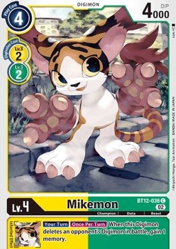 Mikemon (BT12-036) - Across Time (Common) [BT-12-036]