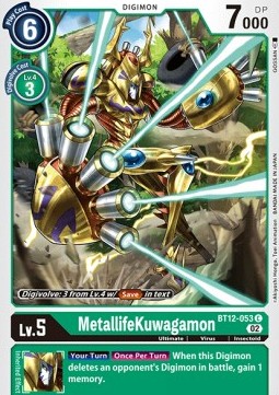 MetallifeKuwagamon (BT12-053) - Across Time (Common) [BT-12-053]