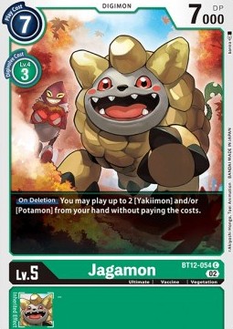 Jagamon (BT12-054) - Across Time (Common) [BT-12-054]