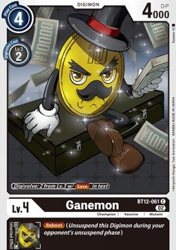 Ganemon (BT12-061) - Across Time (Common) [BT-12-061]