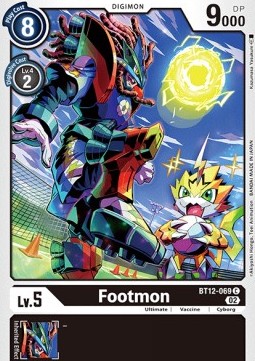 Footmon (BT12-069) - Across Time (Common) [BT-12-069]