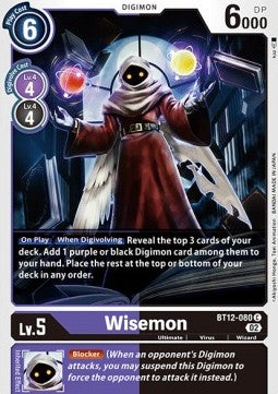 Wisemon (BT12-080) - Across Time (Common) [BT-12-080]