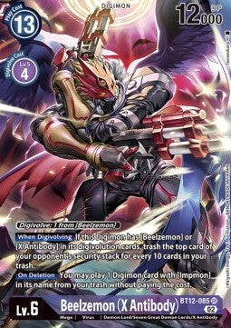 Beelzemon (X Antibody) (BT12-085) (V.2) - Across Time (Alternative Art) [BT-12-085]