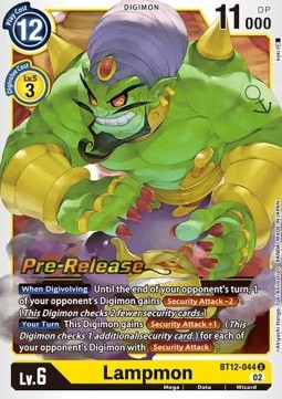 Lampmon (BT12-044) - Promos: Across Time (Uncommon) [BT-12P-BT12-044]