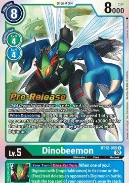 Dinobeemon (BT12-055) - Promos: Across Time (Rare) [BT-12P-BT12-055]