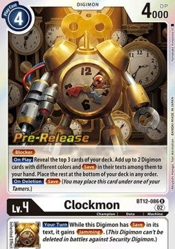 Clockmon (BT12-086)