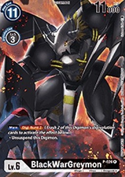 BlackWarGreymon (P-026) - Official Tournament Pack Events (Alternative Art) [OTPE-P-026]