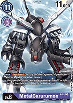 MetalGarurumon (P-027) - Official Tournament Pack Events (Alternative Art) [OTPE-P-027]