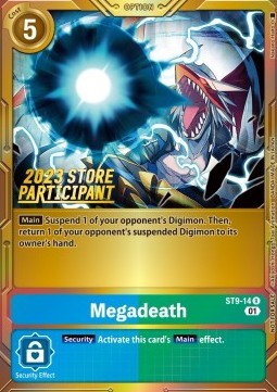 Megadeath (ST9-14) (V.1) - Store Championships Promos (Alternative Art) [SCP-ST9-14]