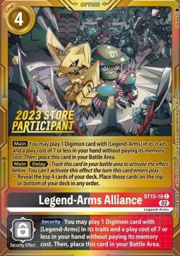 Legend-Arms Alliance (ST13-16) (V.1) - Store Championships Promos (Alternative Art) [SCP-ST13-16]