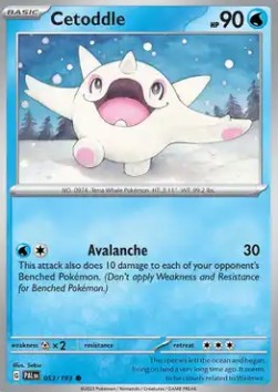 Cetoddle - Paldea Evolved (Common) [PAL-053]