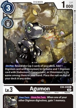 Agumon (EX4-038) - Alternative Being (Common) [EX04-038]