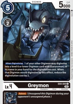 Greymon (EX4-044) - Alternative Being (Common) [EX04-044]