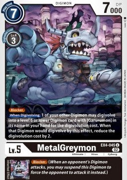 MetalGreymon (EX4-045) - Alternative Being (Uncommon) [EX04-045]
