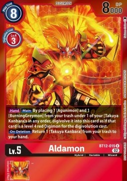 Aldamon (BT12-015) - Tamer Party Event Promos (Alternative Art) [TPEP-BT12-015]