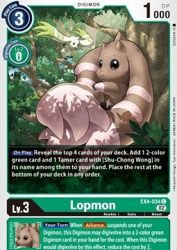Lopmon (EX4-034) - Alternative Being (Common) [EX04-034]