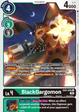 BlackGargomon (EX4-035) - Alternative Being (Uncommon) [EX04-035]