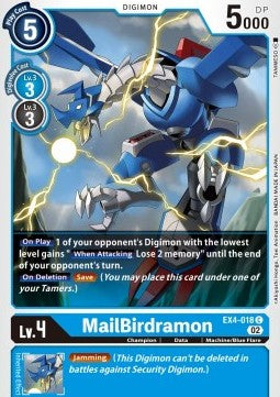 MailBirdramon (EX4-018) - Alternative Being (Common) [EX04-018]