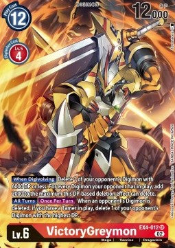 VictoryGreymon (EX4-012) (V.2) - Alternative Being (Alternative Art) [EX04-012]