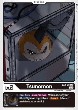 Tsunomon (EX4-003) - Alternative Being (Uncommon) [EX04-003]